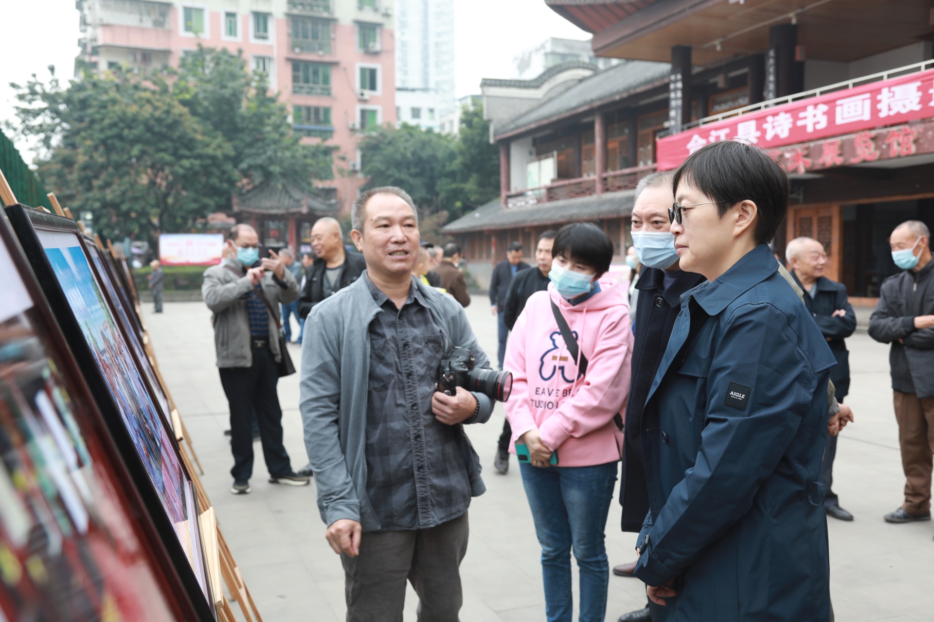 合江縣舉辦詩(shī)書(shū)畫(huà)攝影作品展獻(xiàn)禮黨的二十大 第 3 張