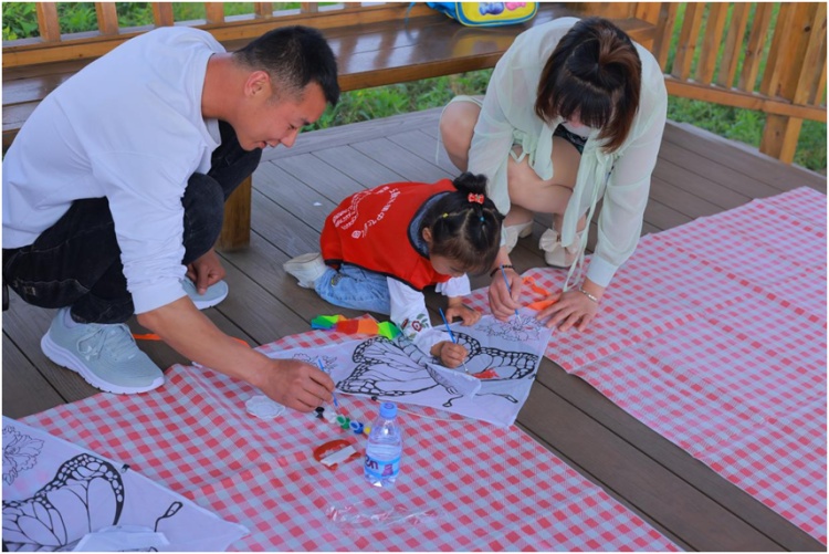 與“荔”相約，合江縣荔江鎮(zhèn)中心幼兒園開展童年“箏”好親子踏青活動 第 5 張