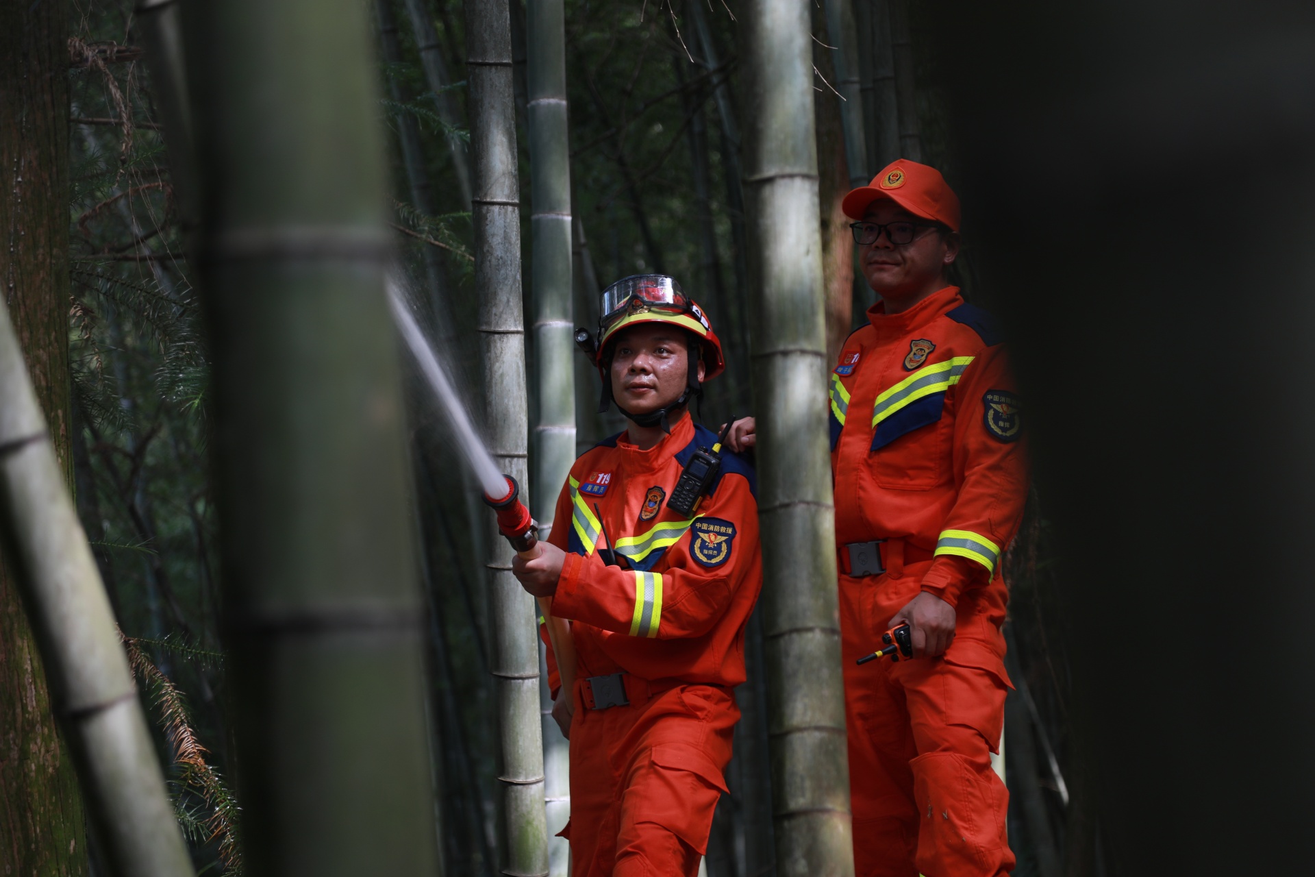 合江縣消防救援大隊組織開展森林火災(zāi)撲救實戰(zhàn)拉動演練 第 4 張